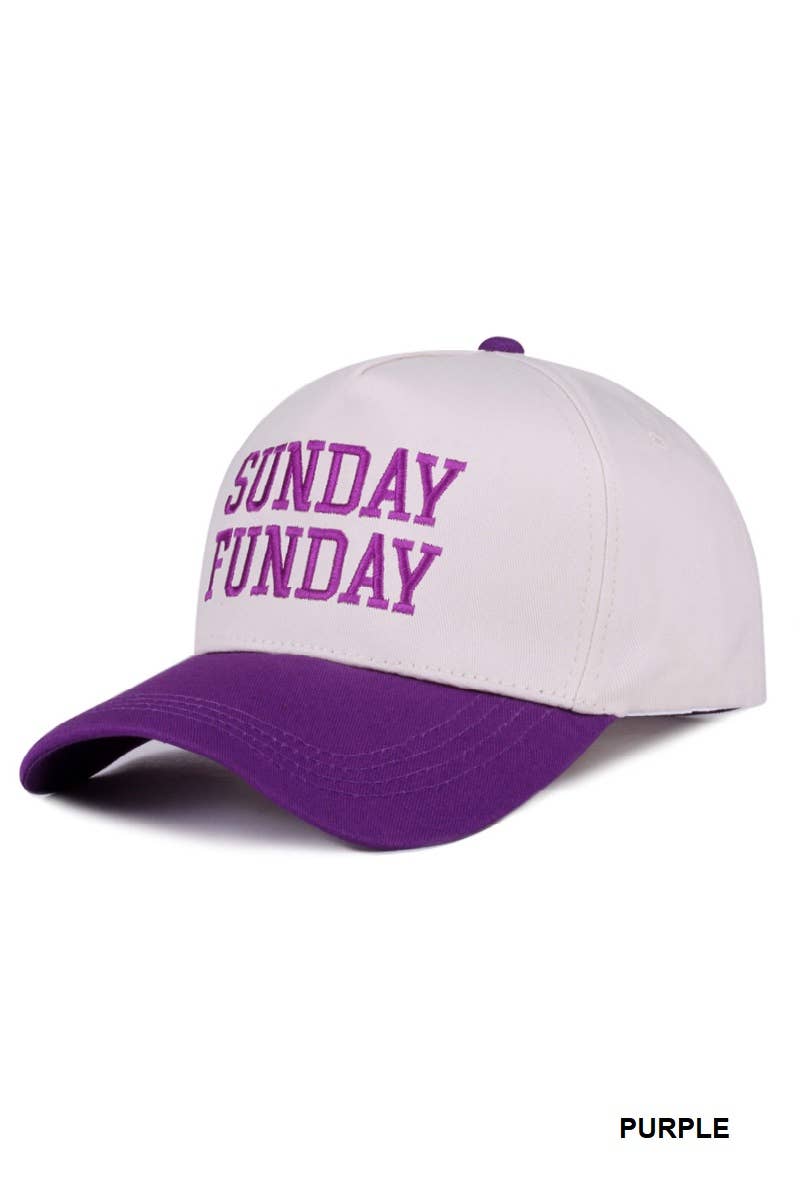 `.0806 Sunday Funday Two Tone Canvas Cotton Cap SI-28545: ASH MOCHA-187309 / OS