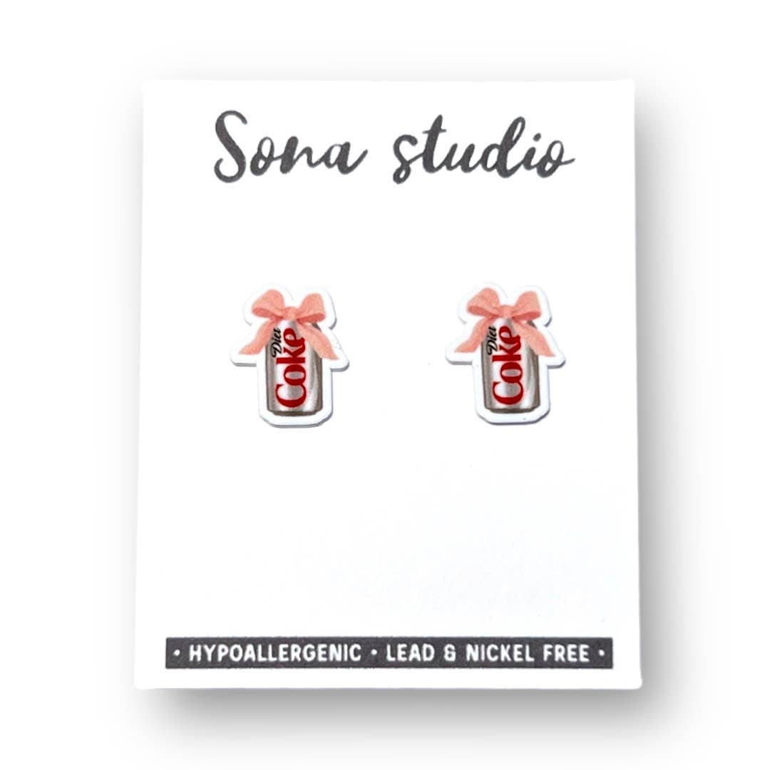 Diet Soda Earrings