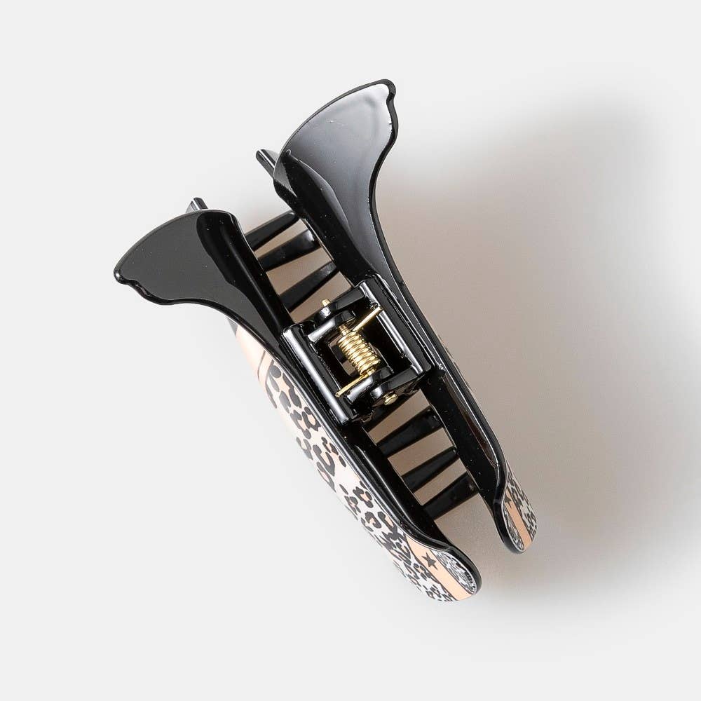 Three Piece Cowboy Boots Hair Claw Set: ASSORTED