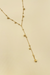 56620AJYU- Y Shaped Long Tassel Necklace