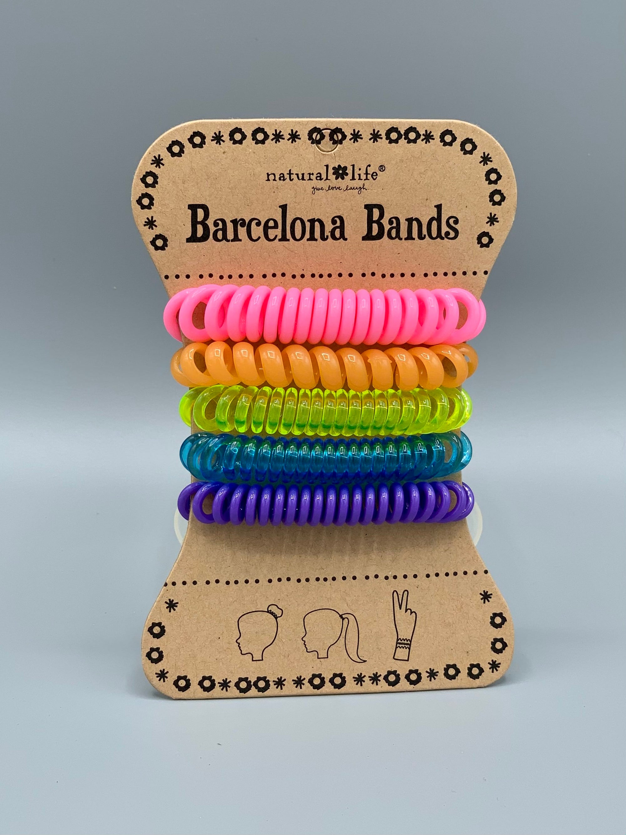 Natural Life Barcelona Bands- Plastic Neon