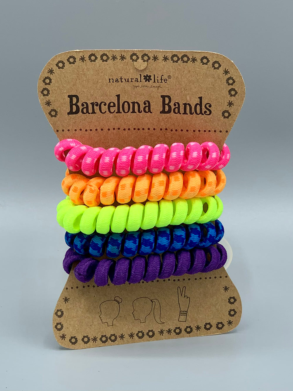 Natural Life Barcelona Bands- Paracord Neon